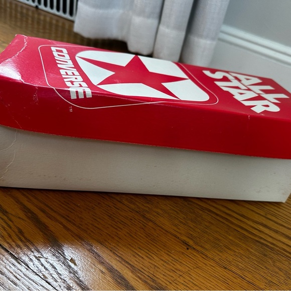 Vintage Converse All stars USA Made 1978 Oxford Basketball White Canvas 13.5. - Picture 15 of 15